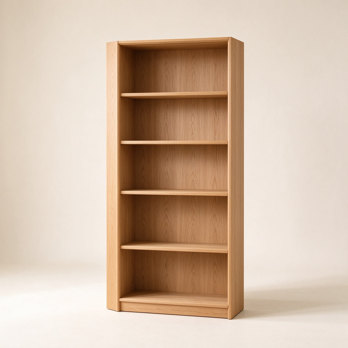 Mori Oak Open Bookcase