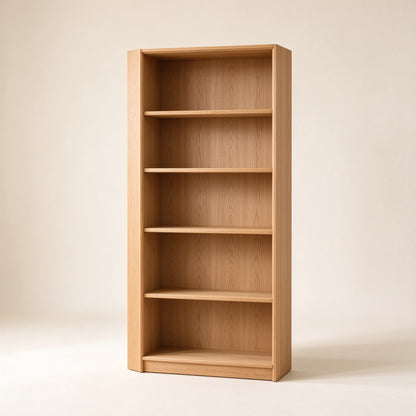 Mori Oak Open Bookcase