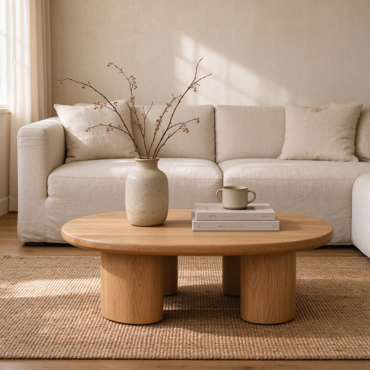 Halo Oak Coffee Table