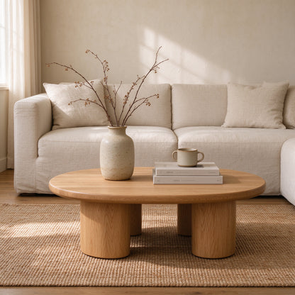Halo Oak Coffee Table