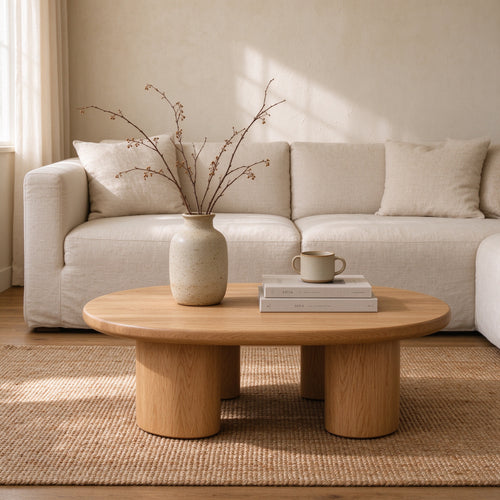 Halo Oak Coffee Table