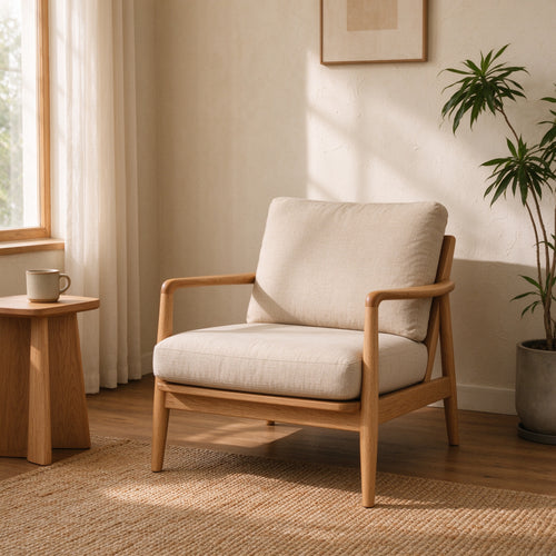 Haven Oak Lounge Chair