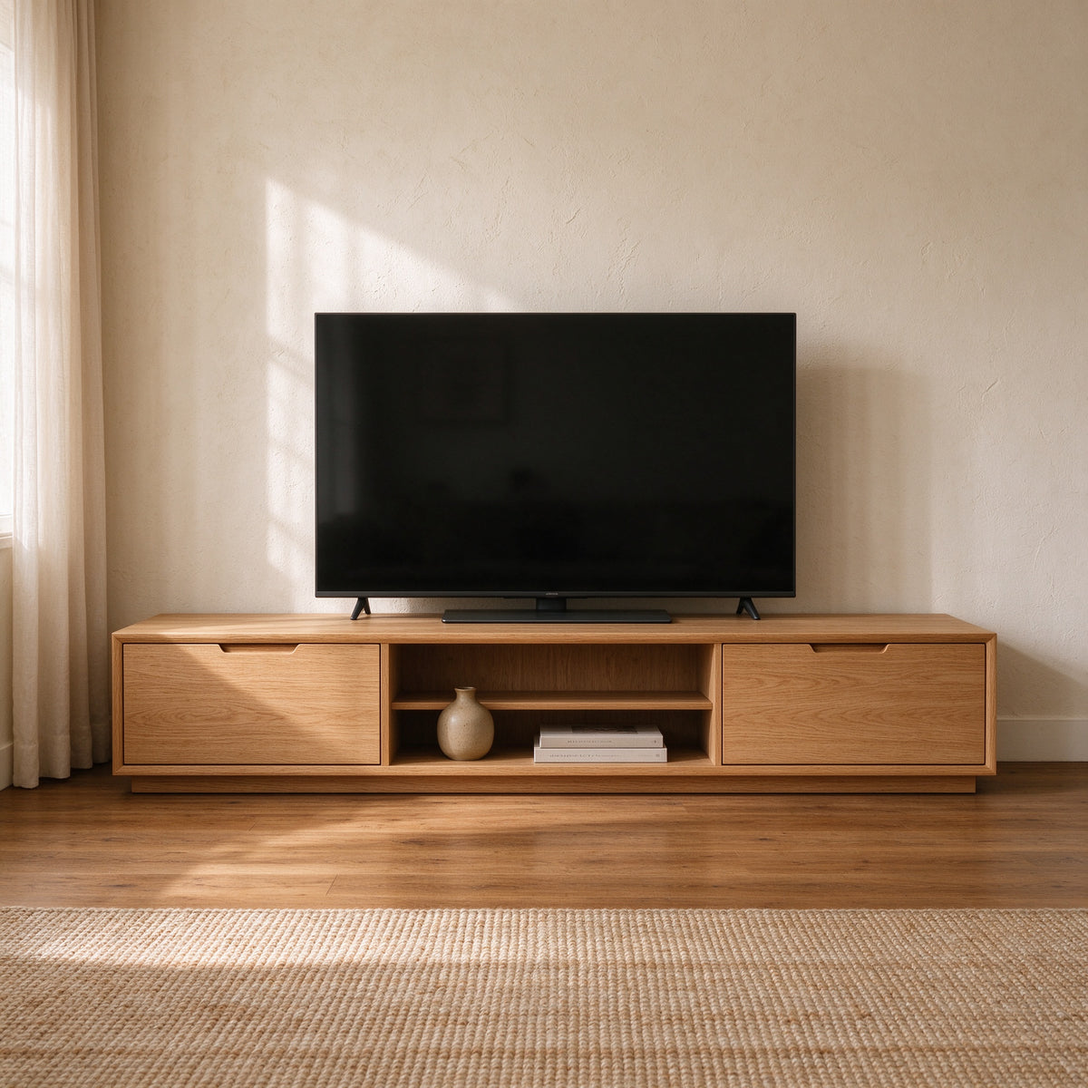 Nori Oak TV Stand