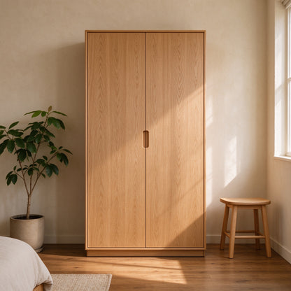 Koto Oak 2-Door Wardrobe
