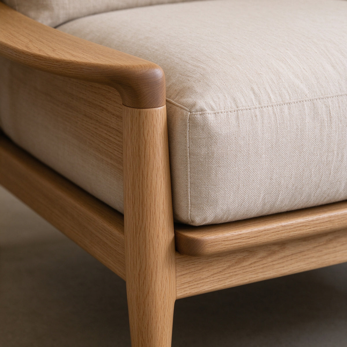 Haven Oak Lounge Chair